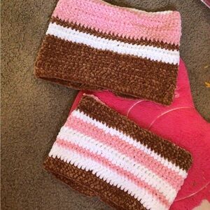 Knitted cat ear beanie